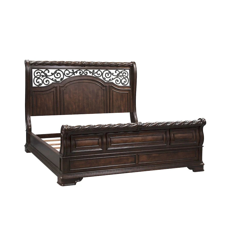 Gracewood Hollow Arbor Place Brownstone Sleigh Bed