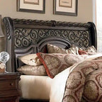 Gracewood Hollow Arbor Place Brownstone Sleigh Bed