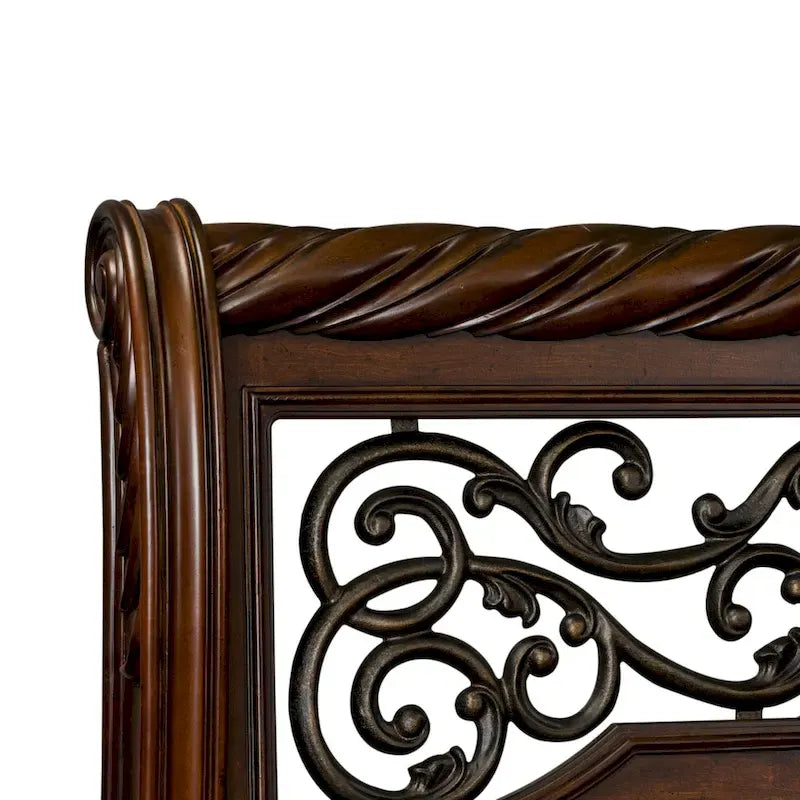 Gracewood Hollow Arbor Place Brownstone Sleigh Bed
