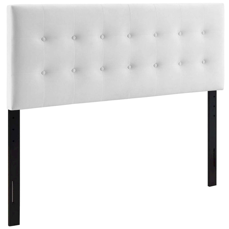 Carson Carrington Labbgard Queen Tufted Velvet Headboard