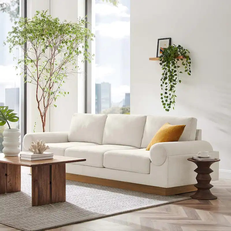 Oasis Upholstered Fabric Sofa