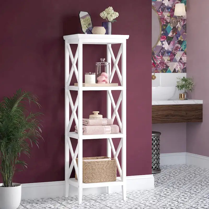 La Crosse 54 Storage Tower - White